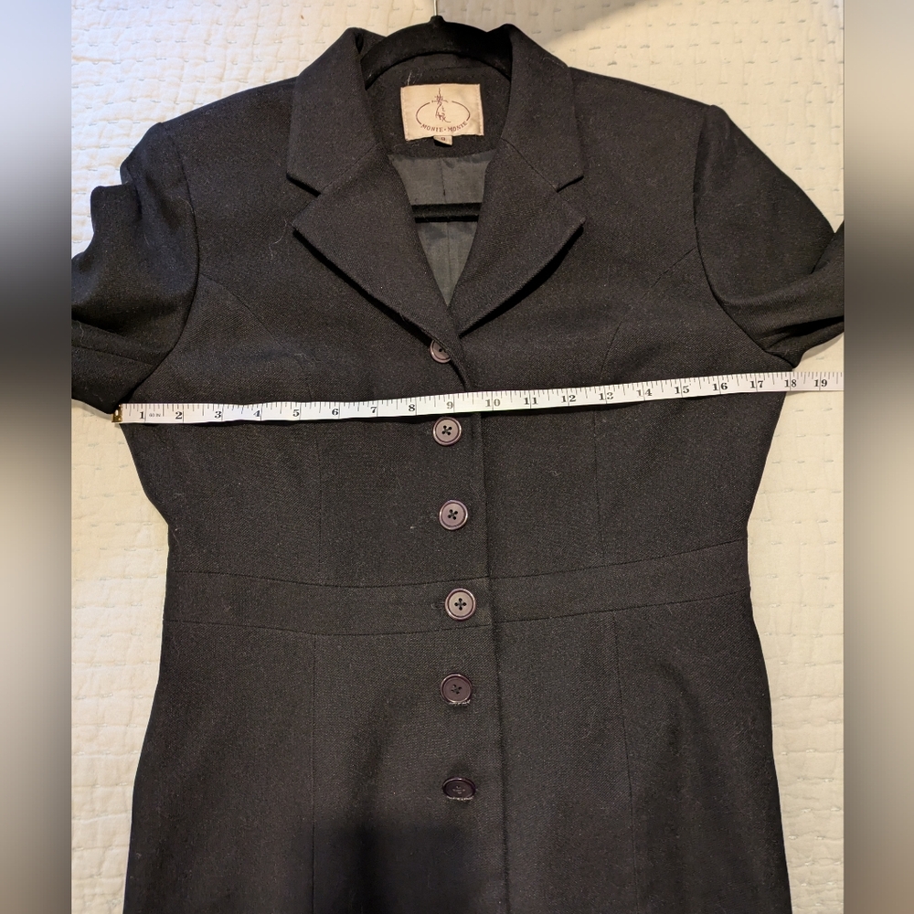 Monie Monie Black Tailored Blazer- Small - Picture 5 of 5